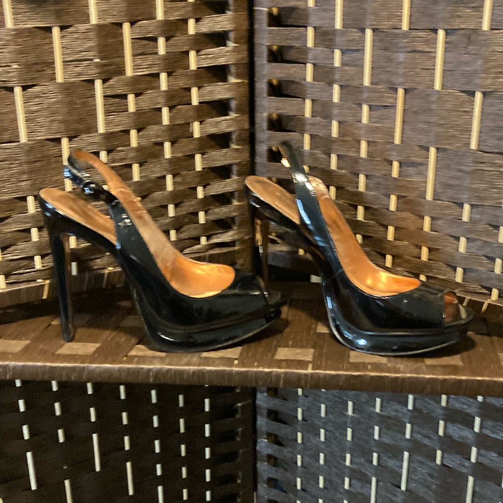 Black Patent, Leather Shoe